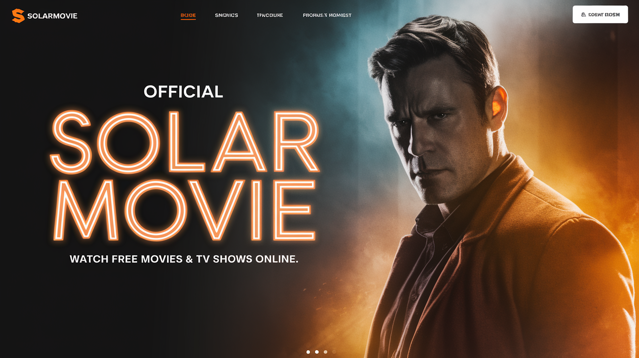 Graceful showcase of Solarmovie bringing premium movies and series in HD and 4K